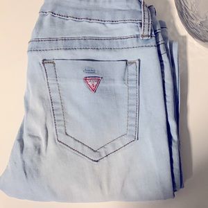 Light blue guess jeans